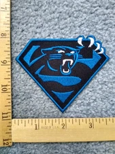 RARE CAROLINA PANTHERS NFL FOOTBALL   IRON ON PATCH