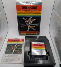 Imagic Trick Shot (Atari 2600, 1982) CIB Complete in Box w/ Manual
