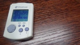 Sega Dreamcast VMU Visual Memory Unit HKT-7000 Memory lot of 2 tested, working