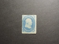 US Stamp Scott # 63 1861 Franklin Bank Note    Mint