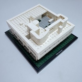 LEGO Architecture 21014 Villa Savoye Complete No Box Manual Good Used