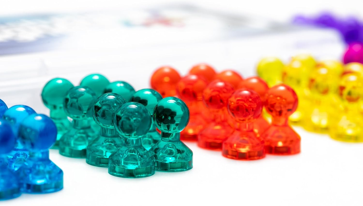 12 Pack Strong Fridge Magnets For Refrigerator,Cute Whiteboard Magnet Colorful Round Locker Magnetic Mini Push Pins For Kitchen & Office Photos, Memos,Notes,Maps & Crafts(12 Pieces & 12 Colors - View #5