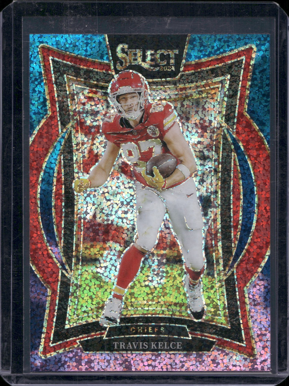 2024 Panini Select #97 Travis Kelce Cosmic SSP