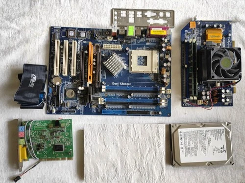 Asrock K7upgrade-880, socket462,754 Riser card Athlon 64 3400, PCI,DDR memory