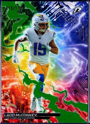 LADD MCCONKEY 2025 TOPPS RESURGENCE GREEN SURGE CIRCUIT BREAKERS JERSEY # 15/175