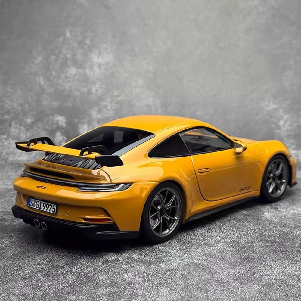Norev 2021 Porsche 911 992 GT3 Bahama Yellow 1:18 187387 | eBay