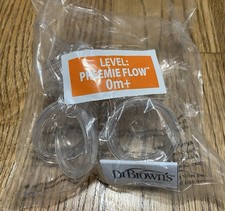 Dr Brown s PREEMIE Nipples Teats Level: Preemie Flow 0m 6 count Free Shipping