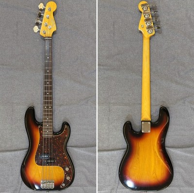 Fender Japan PB62-70US 3TS Electric Bass Guitar [AUTH]