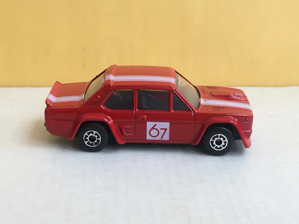 Matchbox FIAT ABARTH 1:53 1982 red / Bulgarian base - Image 4 of 4