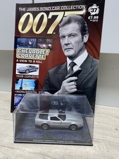 Eaglemoss James Bond Car Collection Chevrolet Corvette A View to a Kill 1:43