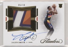 2020-21 Panini Flawless Gold 5/10 Jalen Smith #FPA-JAL Patch Auto 3d3