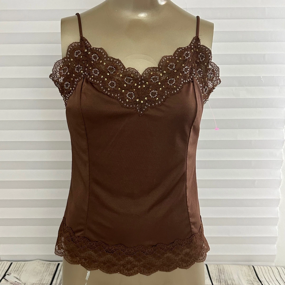 Lace Brown Camisoles & Camisole Sets for Women for sale | eBay