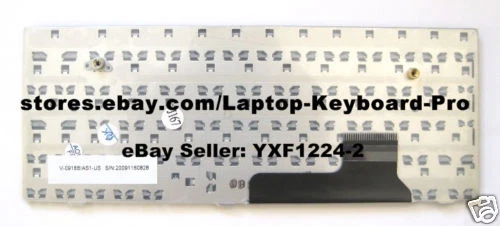 Teclado para Dell mini 9 Inspiron 910 - inglés de EE. UU. Foto 2 de 2