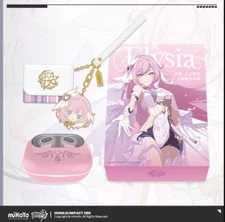 Honkai Impact 3 Official Elysia Bluetooth Earphone Earbud Wireless Headphones