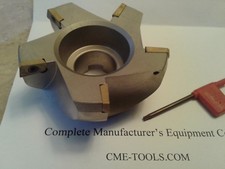 4" 75 degree indexable face shell mill,face milling cutter APKT 506-75AP-40