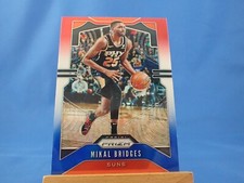 Mikal Bridges Prizm 2019-20 Red White & Blue Prizm