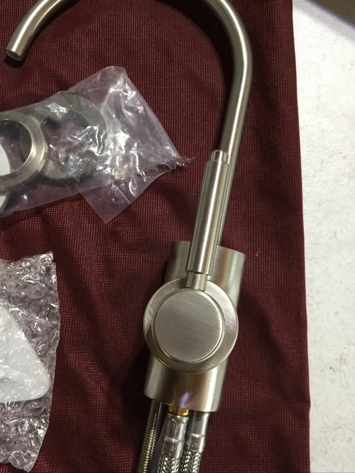 Rohl G7545LMSTN-2 Lux 1.2 GPM Hot Water Dispenser Faucet Satin Nickel  - Image 4 of 4