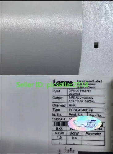 NEW lenze frequency converter ECSEA048C4B DHL or FedEx - Picture 2 of 6