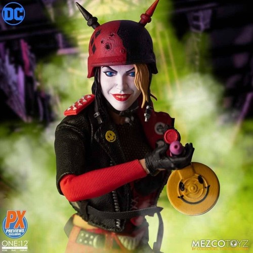 Mezco Toyz One: 12 Kollektiv Harley Quinn weibliche Joker 1/12 Actionfigur PX - Bild 9 von 11
