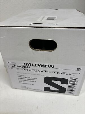 Salomon E M12 GW F90 Black Ski Bindings #MM2 | eBay Salomon E M12 GW F90 Black Ski Bindings #MM2 | eBay
