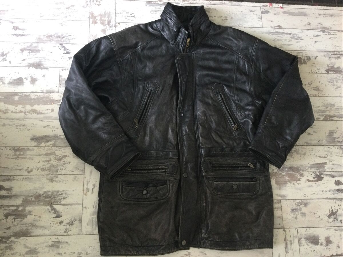 Vintage 80's KUANG HUEI Casuals Leather Jacket Retro Vintage 80's KUANG HUEI Casuals Leather Jacket Retro