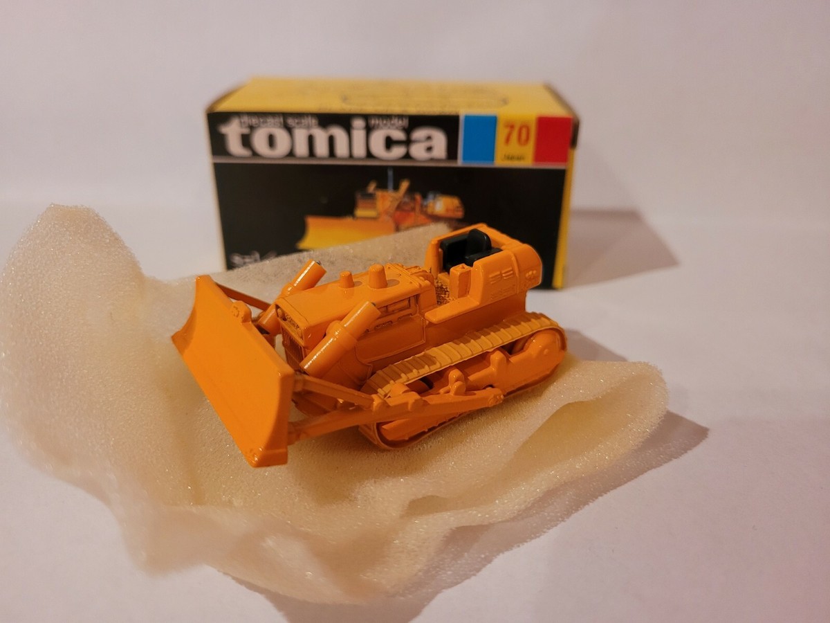 TOMICA 70 - KOMATSU BULLDOZER D65A [ORANGE] MINT VHTF BOX