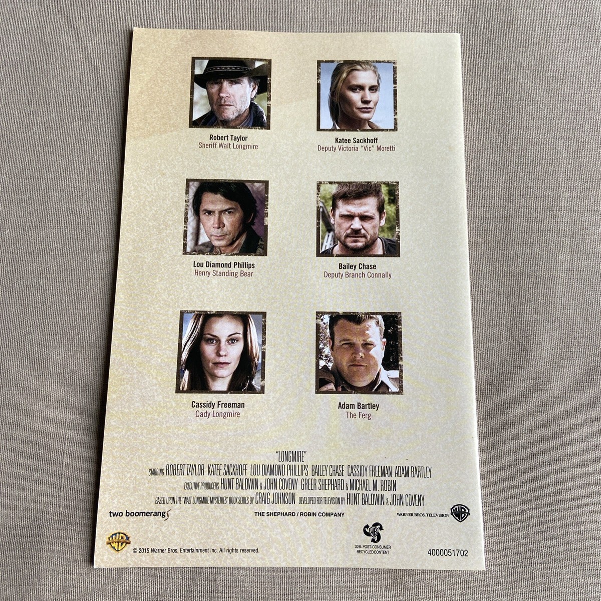 Longmire: Complete Third Season 3 (DVD 2014 2-Disc Box Set +