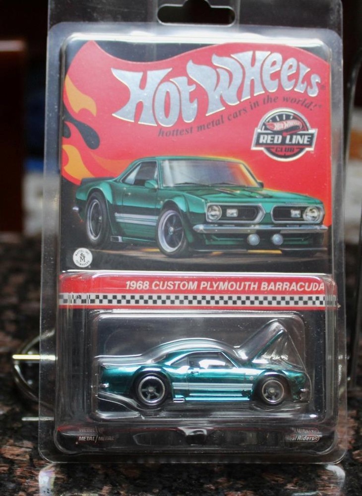 2024 Mattel Hot Wheels HWF13 1:64 RLC Exclusive 1968 Custom Plymouth Barracuda