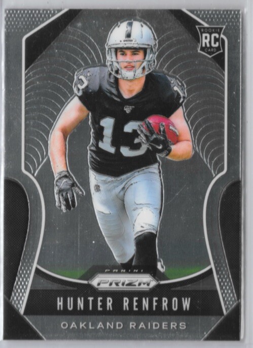 2019 Panini Prizm #357 Hunter Renfrow (RC)