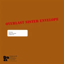 Overlast - Sister Envelope / The Glasspaper - Used Vinyl Record 12 - W1177z
