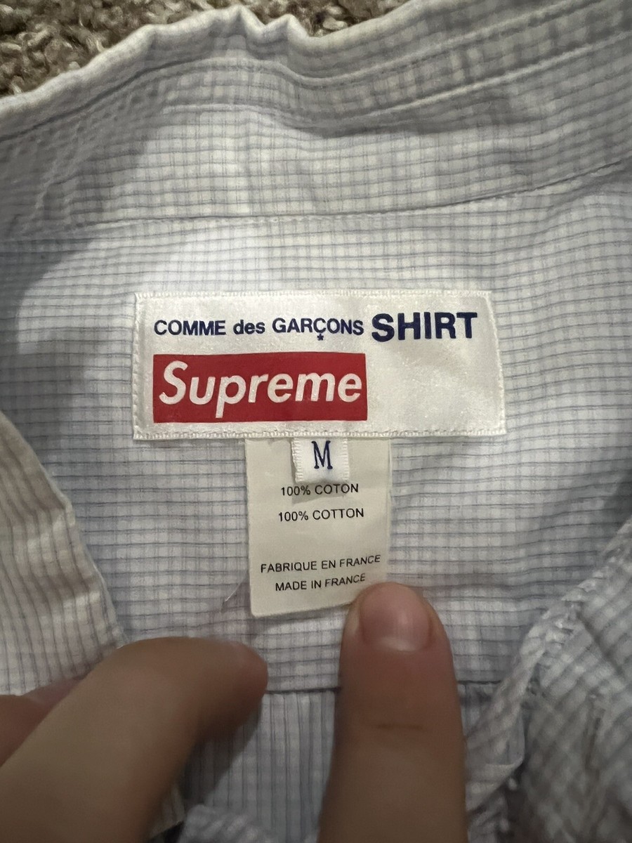 トップス Supreme COMME des GARCONS Gusset Shirt COMME des GARCONS SHIRT/Supreme - Gusset Shirt - UG.SHAFT