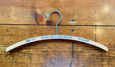Vintage Wood Hanger  CALIFORNIA DYEING  CLEANING WORKS, San Francisco, CA