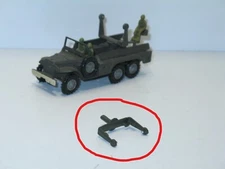 Fj, Fork Khaki Radar Support / Machine Gun Military Truck Dodge / Jeep (R174)