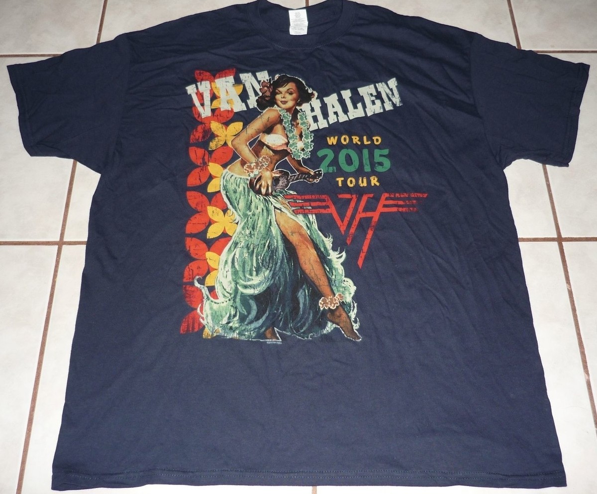 Van Halen Tour 2008 Tシャツ Van Halen 2007-2008 World Tour T-shirt - TokoPyramid