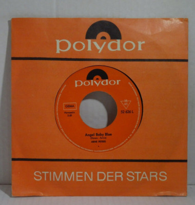 ARNE PETERS - Angel Baby Blue 7'' Single Polydor 1966