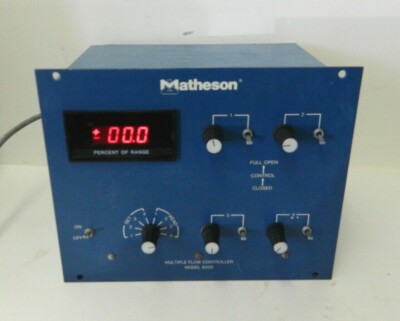 Matheson Multiple Flow Controller 26 Watts Model 8209