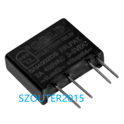 1PCS SAI4002DS Relay Solid State Relay 40/480VAC 2A 4PINS NEW #W8