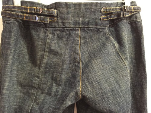 Seven 7 Lane Bryant Women Boot Cut Blue Cotton Denim Sample Jeans Size 27 - Picture 10 of 11