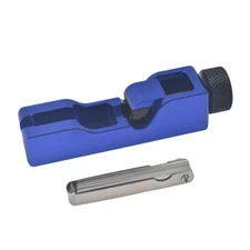 Universal Matte Engine Spark Plug Gap Gapper Tool 10mm 12mm 14mm 16mm Blue