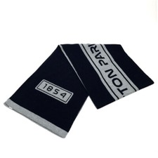 LOUIS VUITTON MP2236 Echarpe Gravity Scarf Navy/Gray Wool