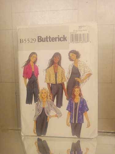 Butterick Schnittmuster BTK 5529 Damen - Elegante Mode In L-XXL