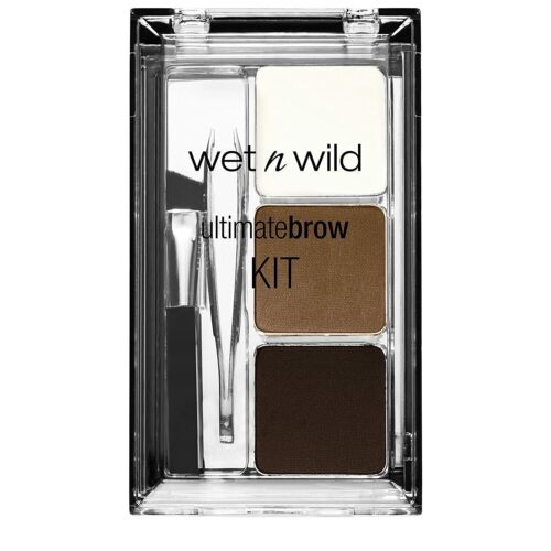 Wet N Wild Ultimate Eyebrow Makeup Kit, Eyebrow Dark Brown, Brow Hair Removal - Picture 1 of 5