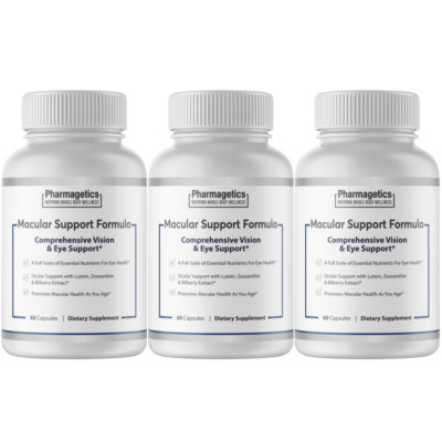 Macular Support Formula - vitamins for eye health, vision health supplements, 3	