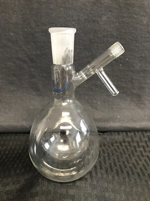 TEC GLASS 500mL 24/40 Glass Airfree Schlenk Reaction Flask No Valve