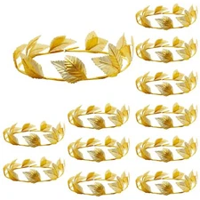 Laurel Crown,12Pcs Headpiece Gold Leaf,Roman Head Wreath Leaf Crown,Headband ...