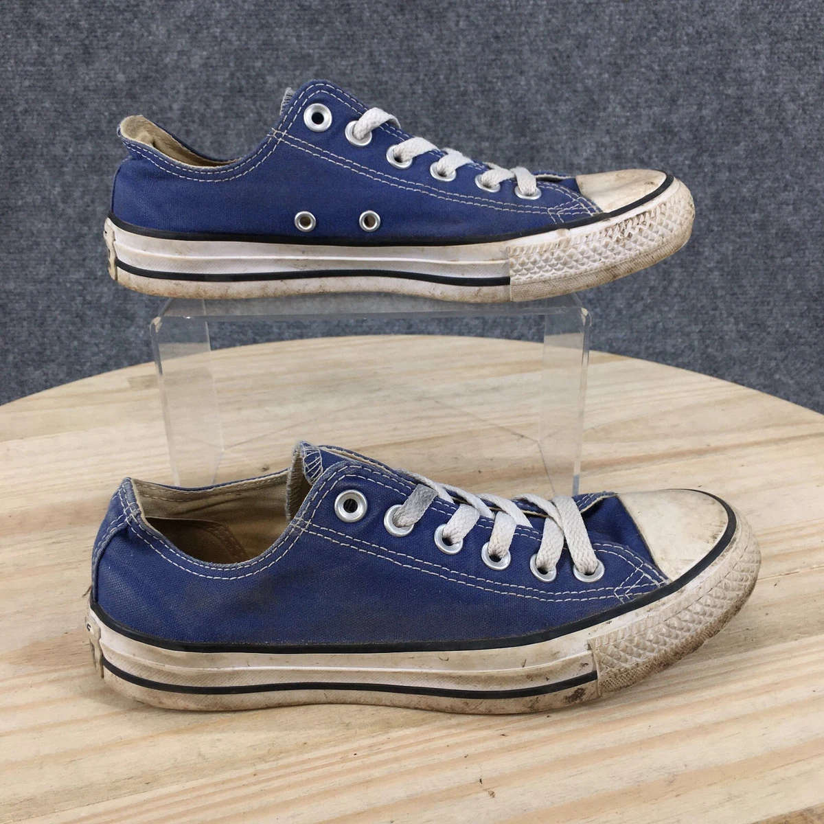 Converse basse bleu sale