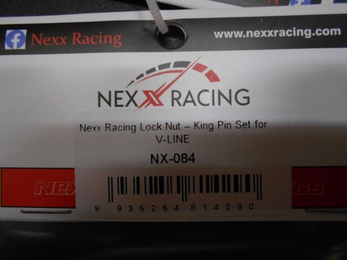 NEXX RC 1/28 Spares Part No NX-084 Lock nut - King Pin set  V Line Mini z Atomic - Picture 1 of 2