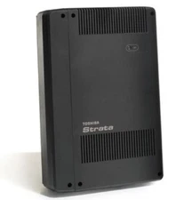 Toshiba CIX 40 phone system with GVPH voice mail and 4 DP5130FSDL phones