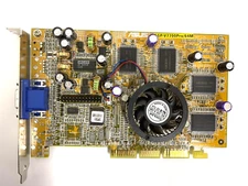 VINTAGE ASUS AGP-V7700PRO/64M PURE NVIDIA GEFORCE2 PRO 64MB AGP VGA ONLY MXB128