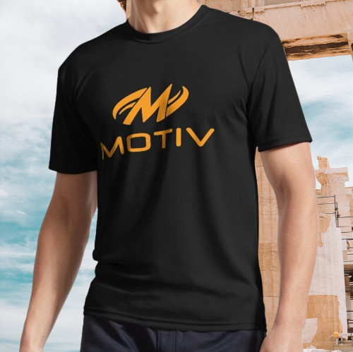 Motiv Bowling Logo Active T-Shirt Funny Size S to 5XL